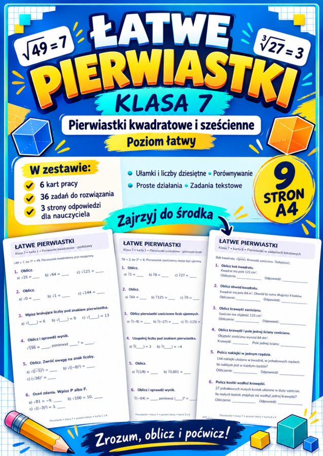 PIERWIASTKI-ŁATWE- klasa 7