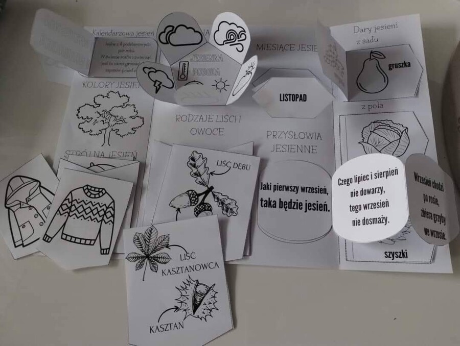 Lapbook Jesień