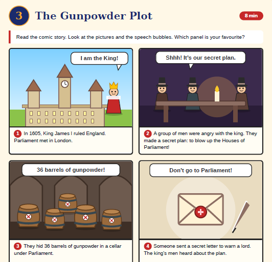 Guy Fawkes Day- kompletna lekcja