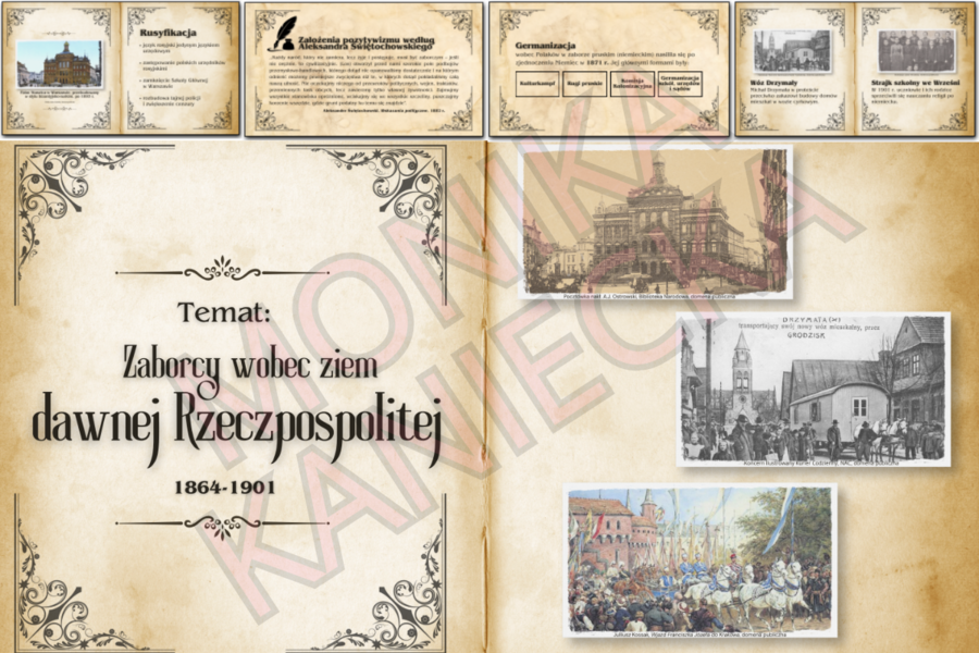 Zaborcy wobec ziem dawnej Rzeczpospolitej - prezentacja historia klasa 7