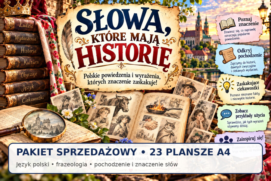 SŁOWA, KTÓRE MAJĄ HISTORIĘ