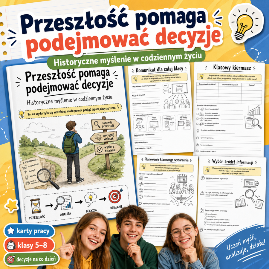 Przeszłość pomaga podejmować decyzje — historyczne myślenie w codziennym życiu