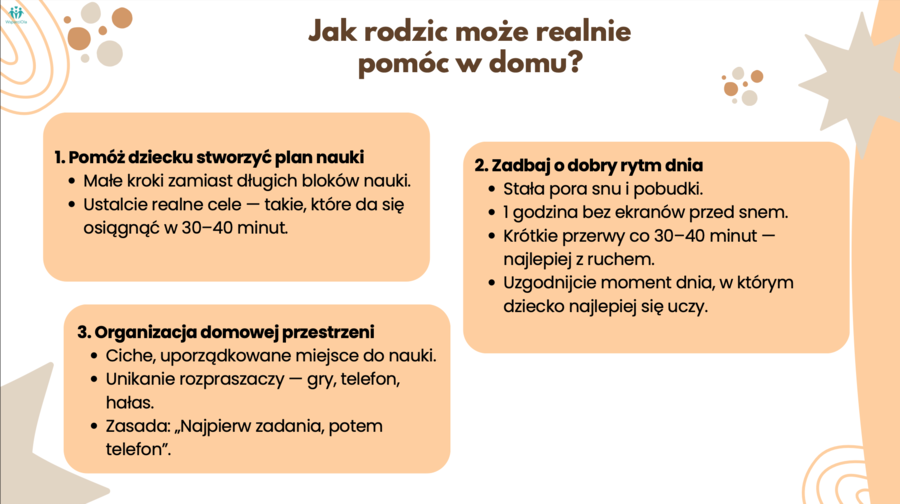 Prezentacja dla rodziców „Stres egzaminacyjny"