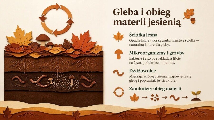Jesień – prezentacja edukacyjna. Przyroda, zwierzęta, pogoda i tradycje