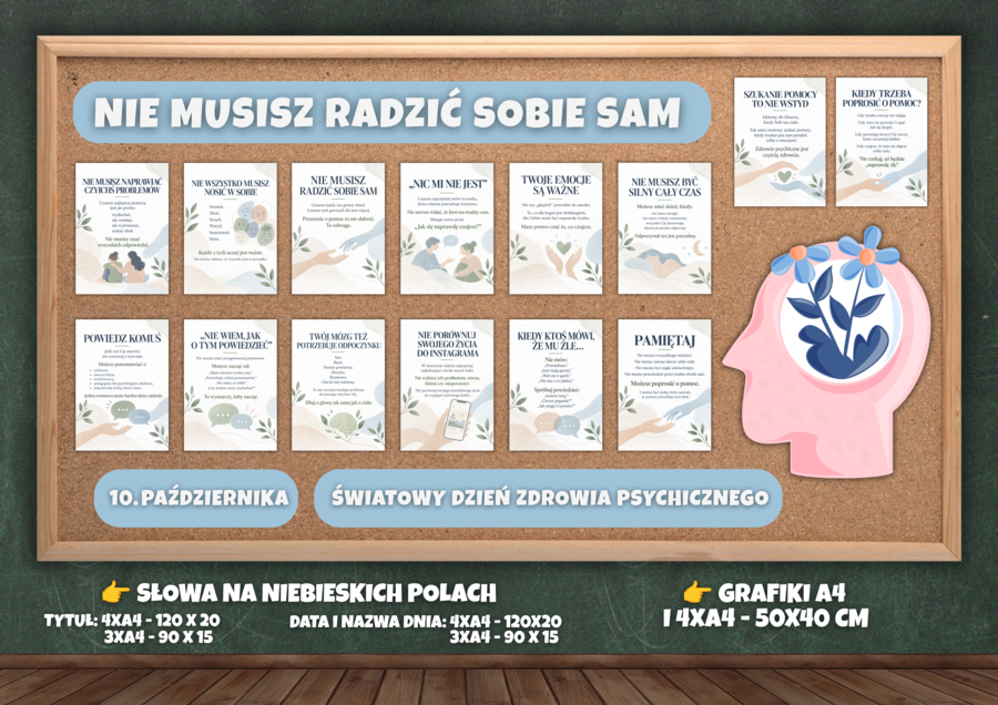 NIE MUSISZ RADZIĆ SOBIE SAM - gazetka edukacyjna, gazetka szkolna