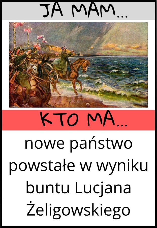Gra Ja mam, kto ma - Polska w okresie międzywojnia