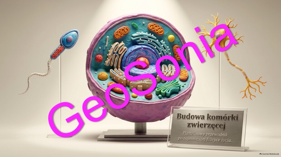 „Budowa komórki zwierzęcej: Plastelinowy przewodnik po najmniejszej fabryce życia” – Prezentacja Multimedialna (Biologia, Klasa 5)