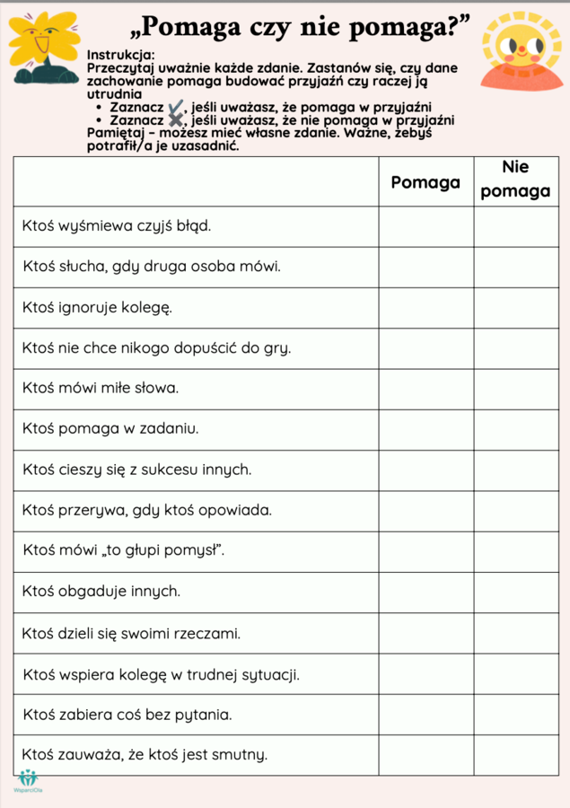 Grupa psychoedukacyjna "Razem w Emocjach"