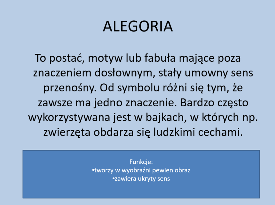 Środki stylistyczne