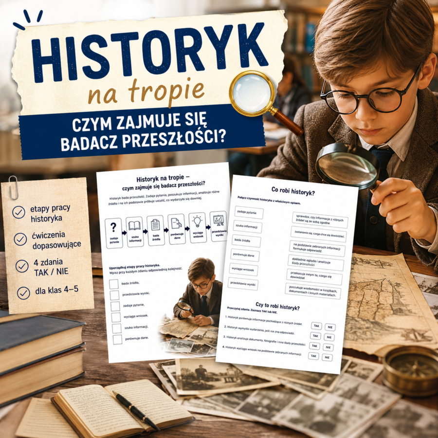 Historyk na tropie – czym zajmuje się badacz przeszłości?