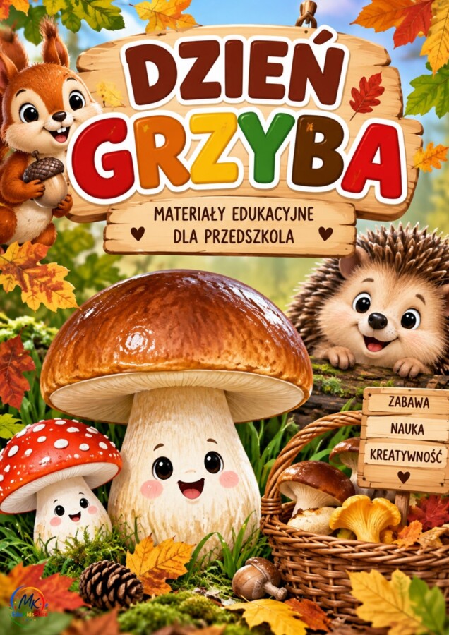 DZIEŃ GRZYBA. PAKIET MATERIAŁÓW.