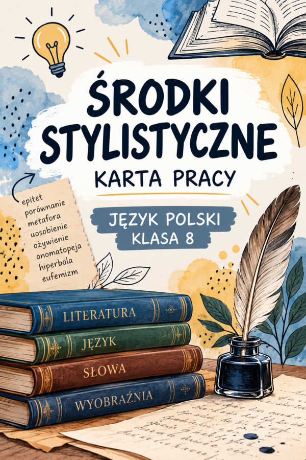 Środki stylistyczne - karta pracy
