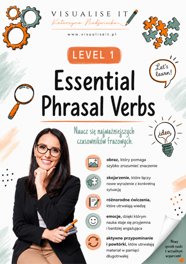 Essential Phrasal Verbs Naucz się najważniejszych czasowników frazowych LEVEL 1