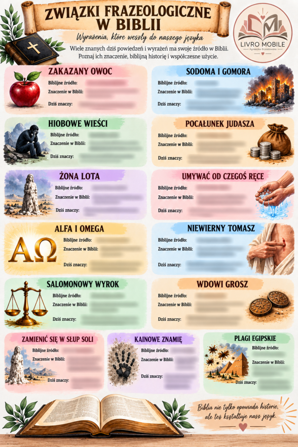 Biblia - związki frazeologiczne