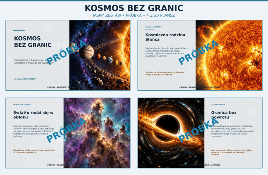 Kosmos bez granic - gazetka jasna