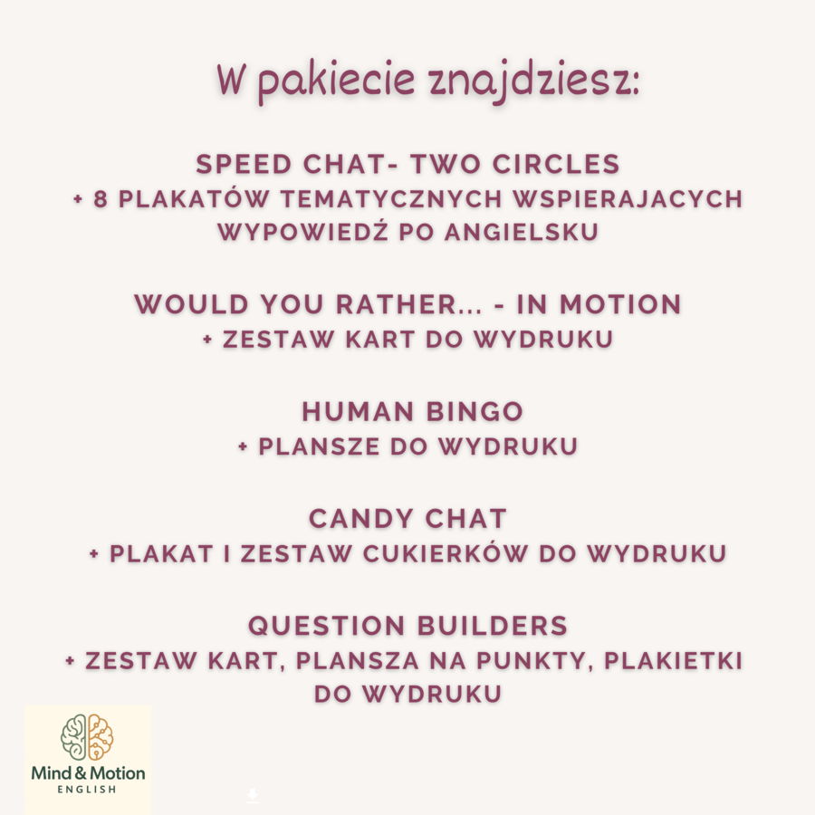 Back To School - gry i ice-breakers na pierwsze lekcje angielskiego | klasy 3-6