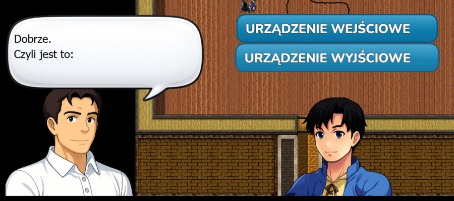 urządzenia wejścia i wyjścia - gra online