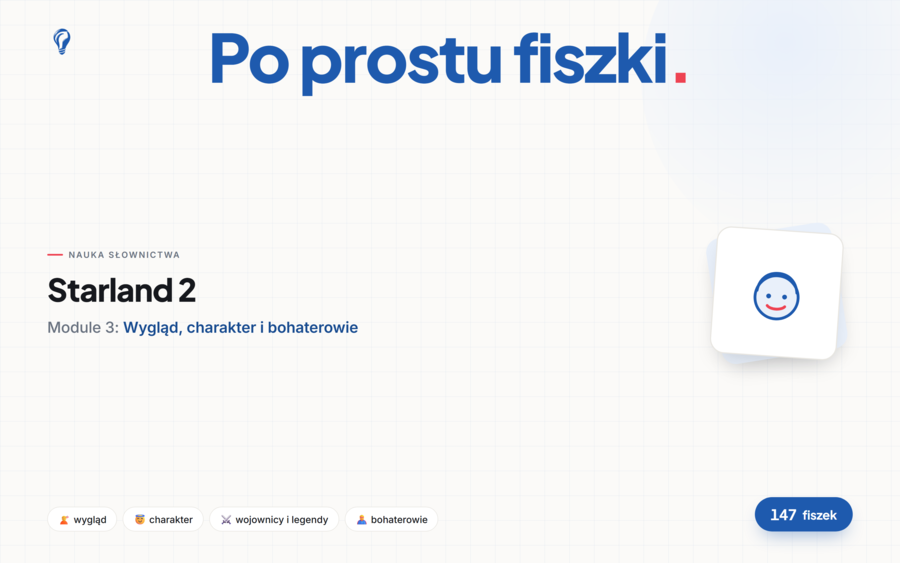 Fiszki do Module 3, Starland 2