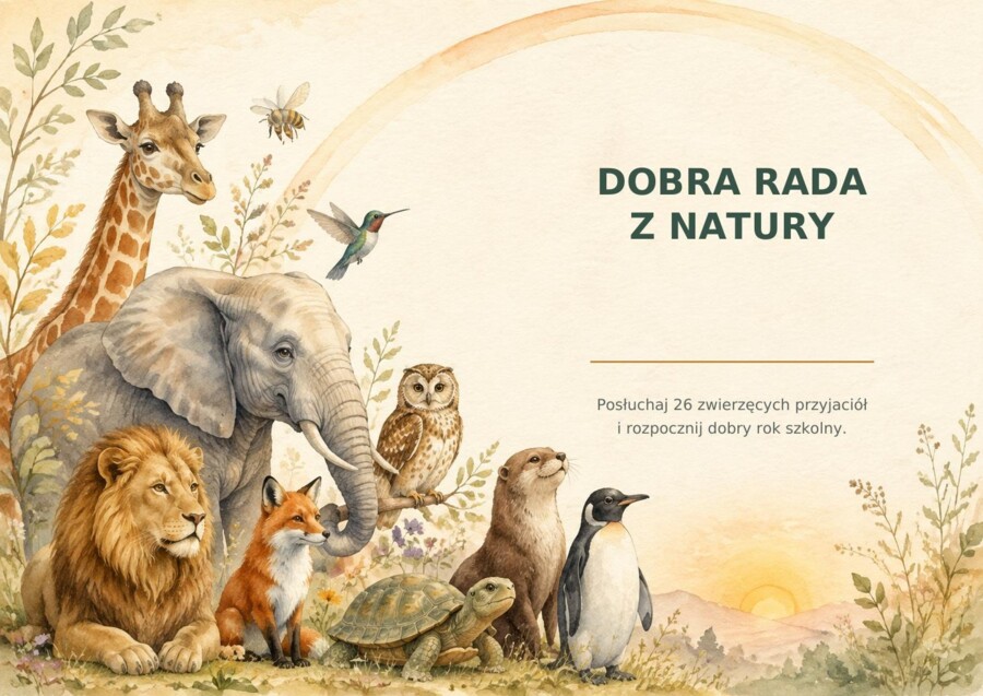 Dobra rada z natury - 26 zwierzęcych plansz