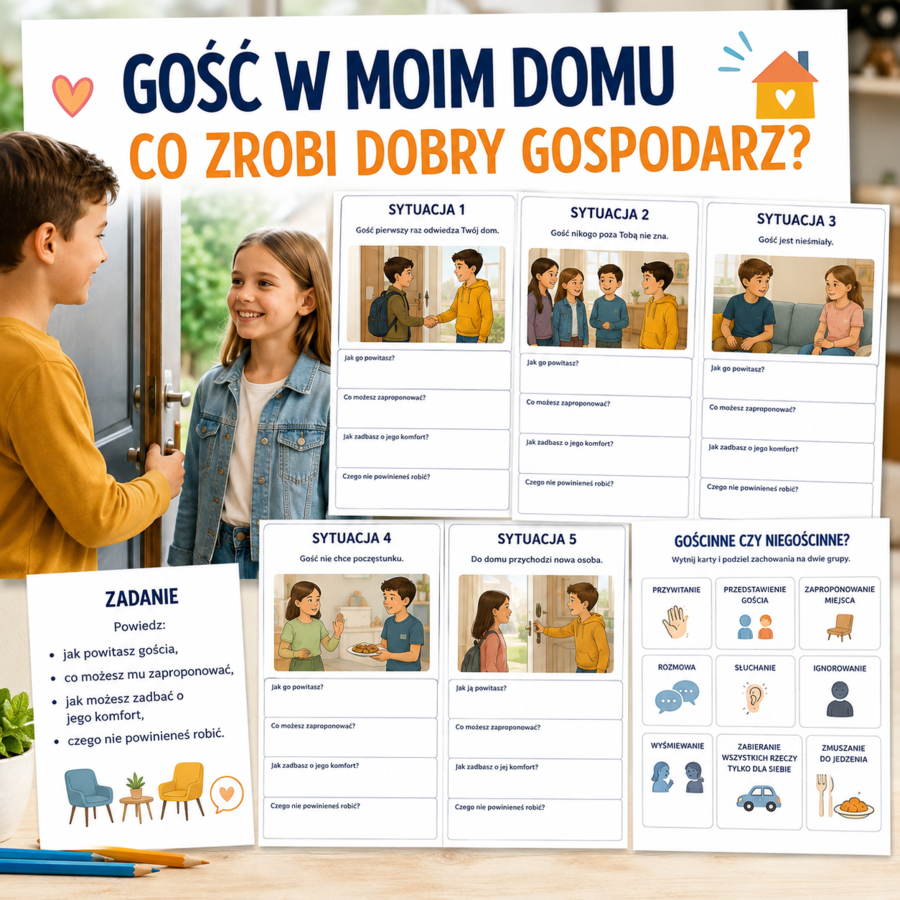 GOŚĆ W MOIM DOMU – CO ZROBI DOBRY GOSPODARZ?