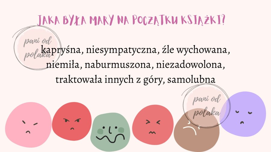 Tajemniczy ogród - cykl lekcji w formie barwnej prezentacji z odpowiedziami