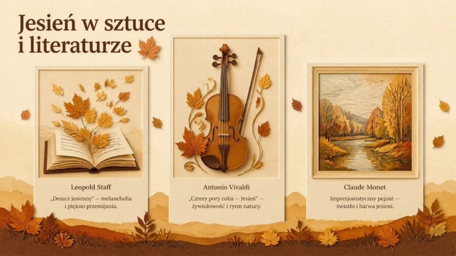 Jesień – prezentacja edukacyjna. Przyroda, zwierzęta, pogoda i tradycje