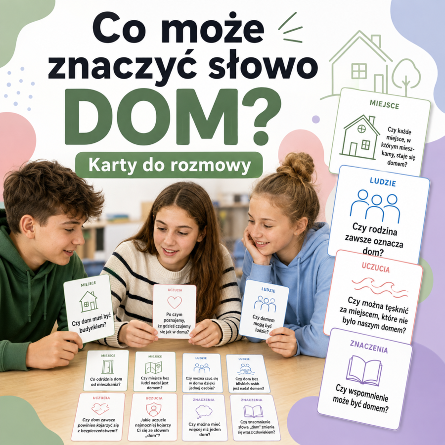 Co może znaczyć słowo DOM? – 16 kart do rozmowy
