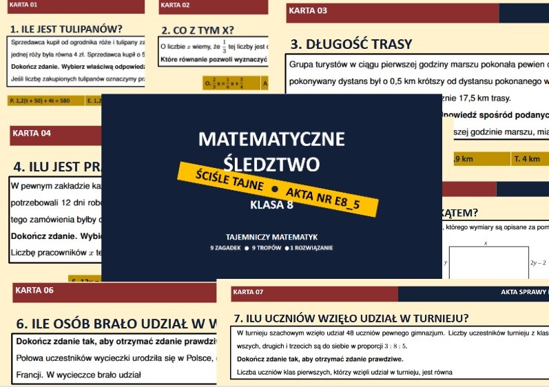 Równania - matematyczne śledztwo