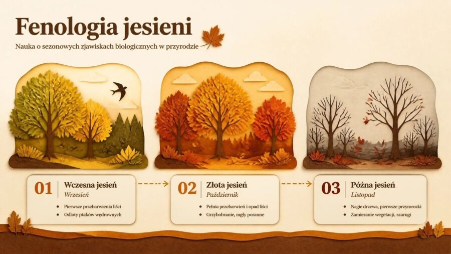 Jesień – prezentacja edukacyjna. Przyroda, zwierzęta, pogoda i tradycje