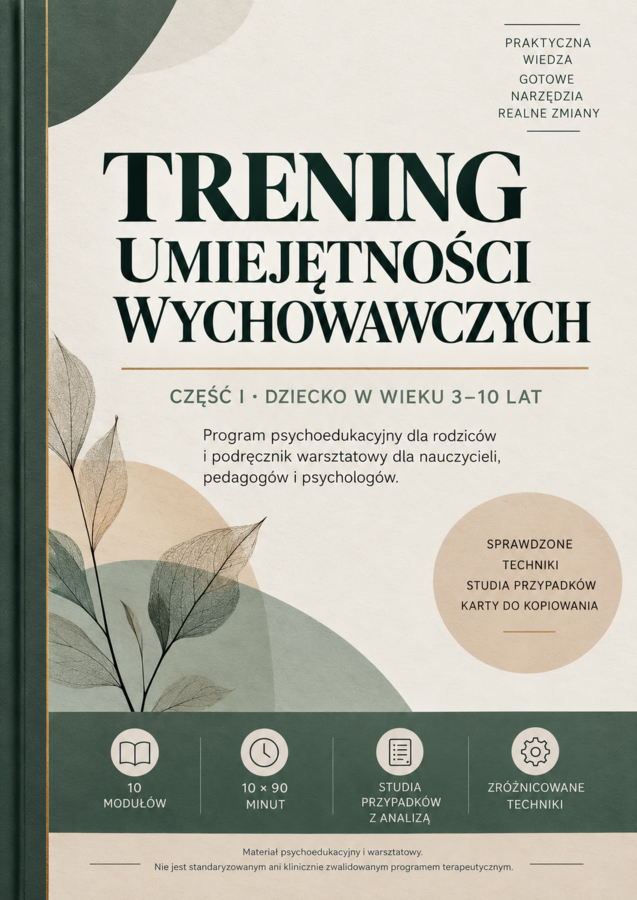 Trening Umiejętności Wychowawczych – Część I. Dziecko w wieku 3–10 lat
