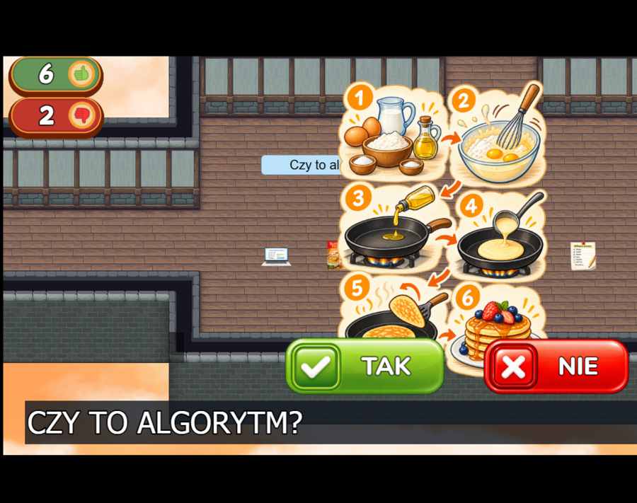 Algorytmizacja (algorytm pisemny) - GRA ONLINE