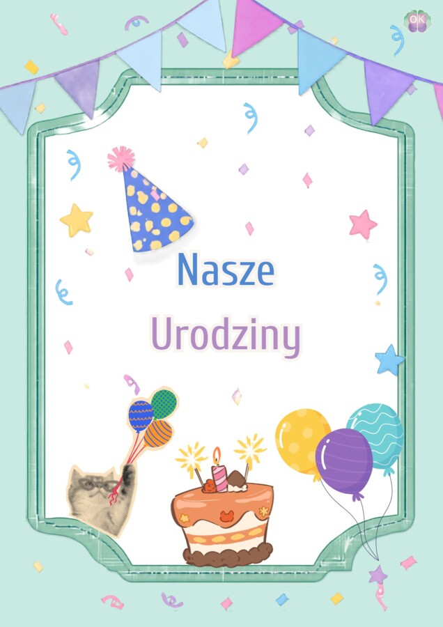 Nasze Urodziny: Klasowy Kalendarz Urodzin i Karty Pamiątkowe (PDF do druku)
