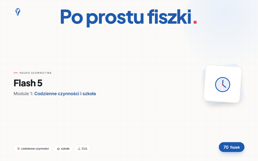 Fiszki do Module 1, Flash 5