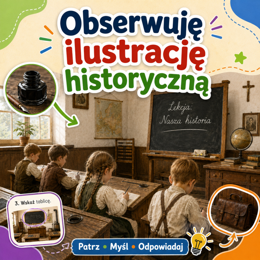 Obserwuję ilustrację historyczną