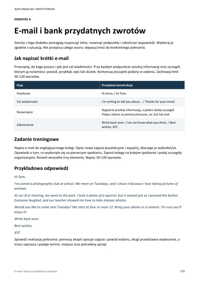 Język angielski — repetytorium do egzaminu ósmoklasisty