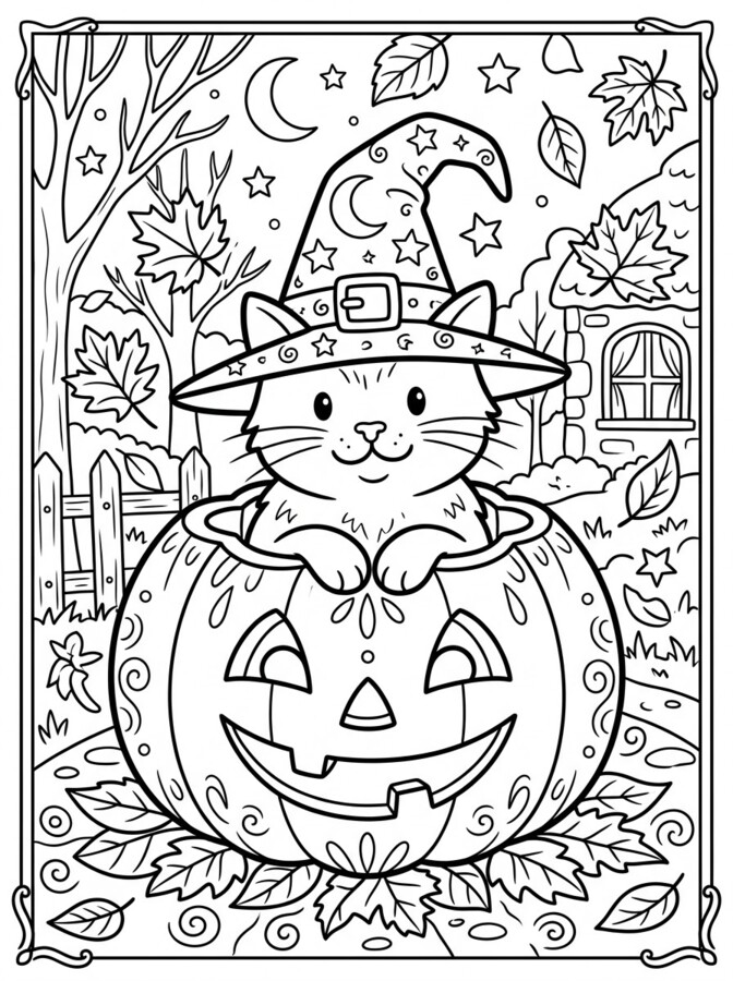 Kolorowanki Helloween
