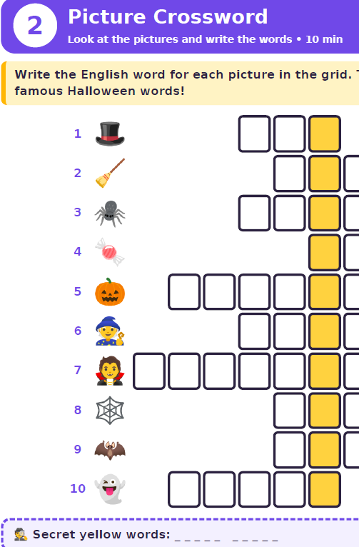 Spooky Vocabulary- Halloween Escape Room