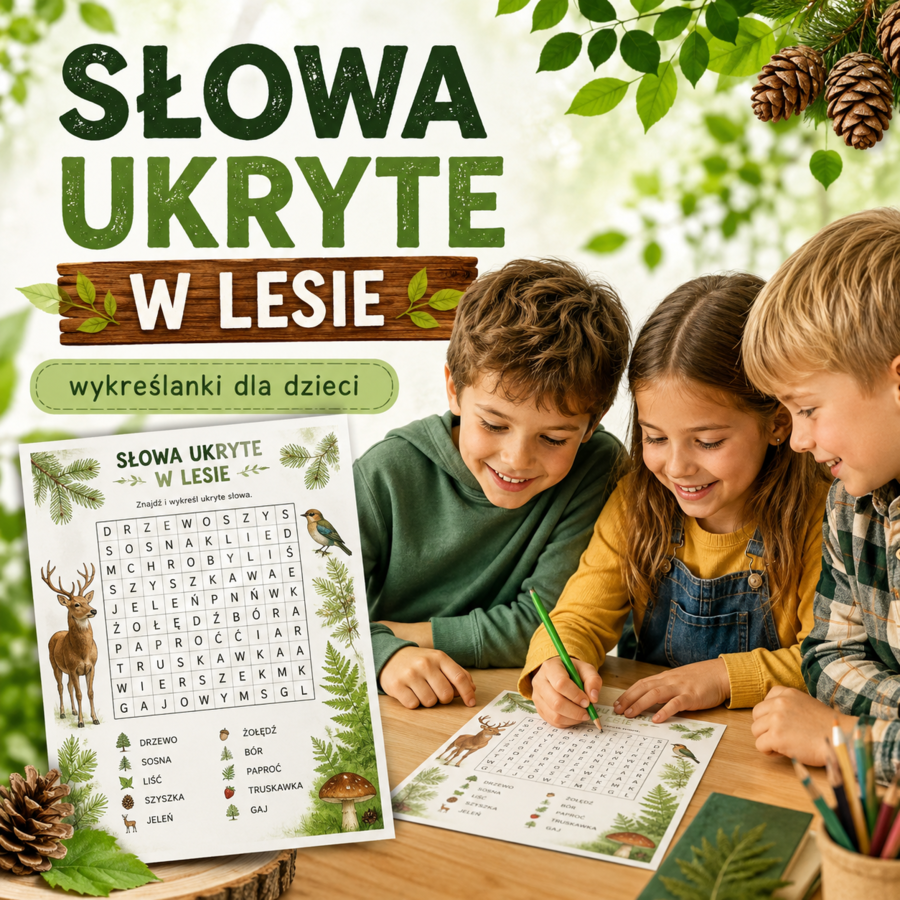 Słowa ukryte w lesie