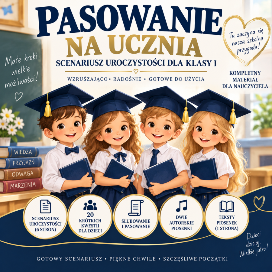 Ślubowanie klsa pierwszych- scenariusz