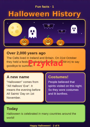 Halloween- gazetka