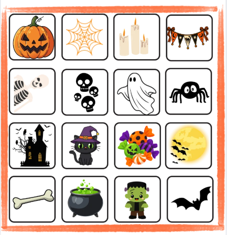 HALLOWEENOWE BINGO DLA DZIECI 👻 | 20 KART DO GRY + KARTY DO LOSOWANIA