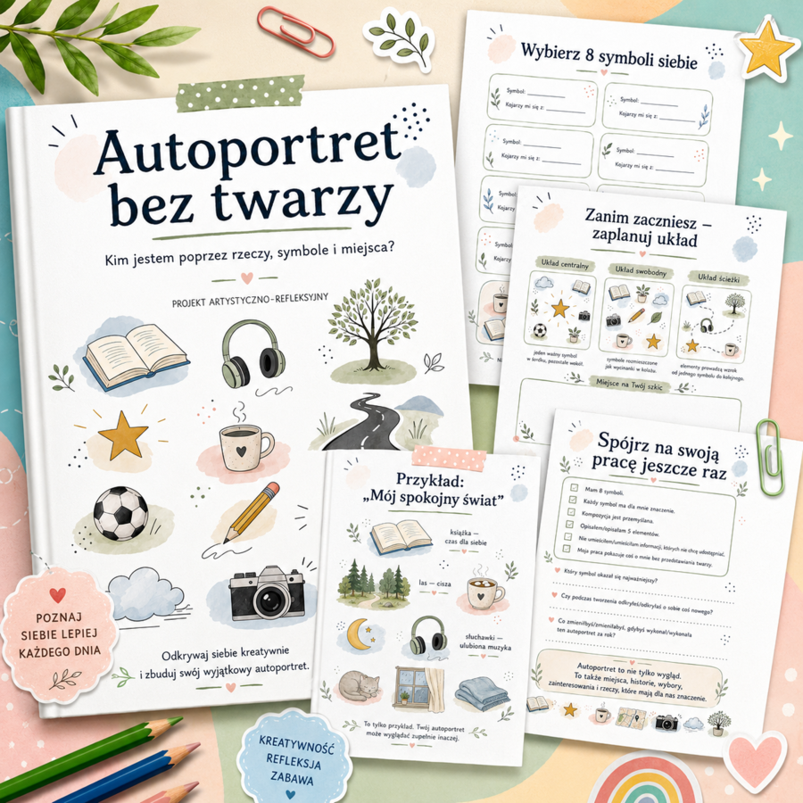 Autoportret bez twarzy — kim jestem poprzez rzeczy, symbole i miejsca?