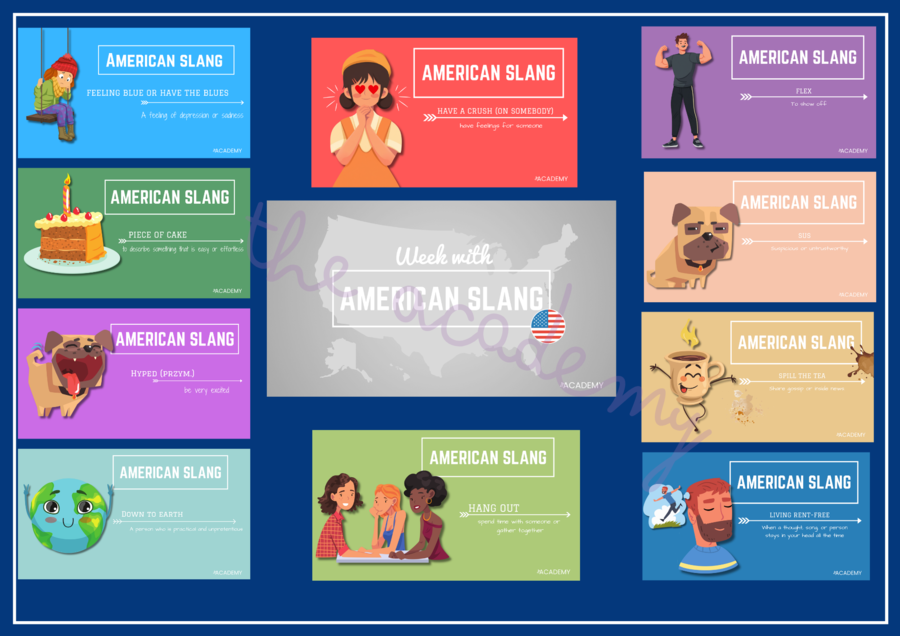 American Slang – popularne amerykańskie wyrażenia i zwroty