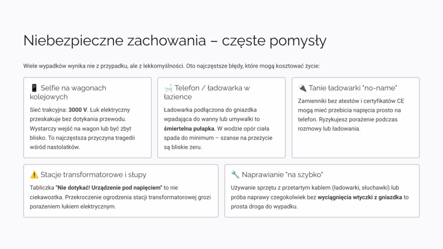 Porażenie Prądem Elektrycznym: Przyczyny, Prawo Ohma, Zagrożenia i Pierwsza Pomoc (Fizyka)
