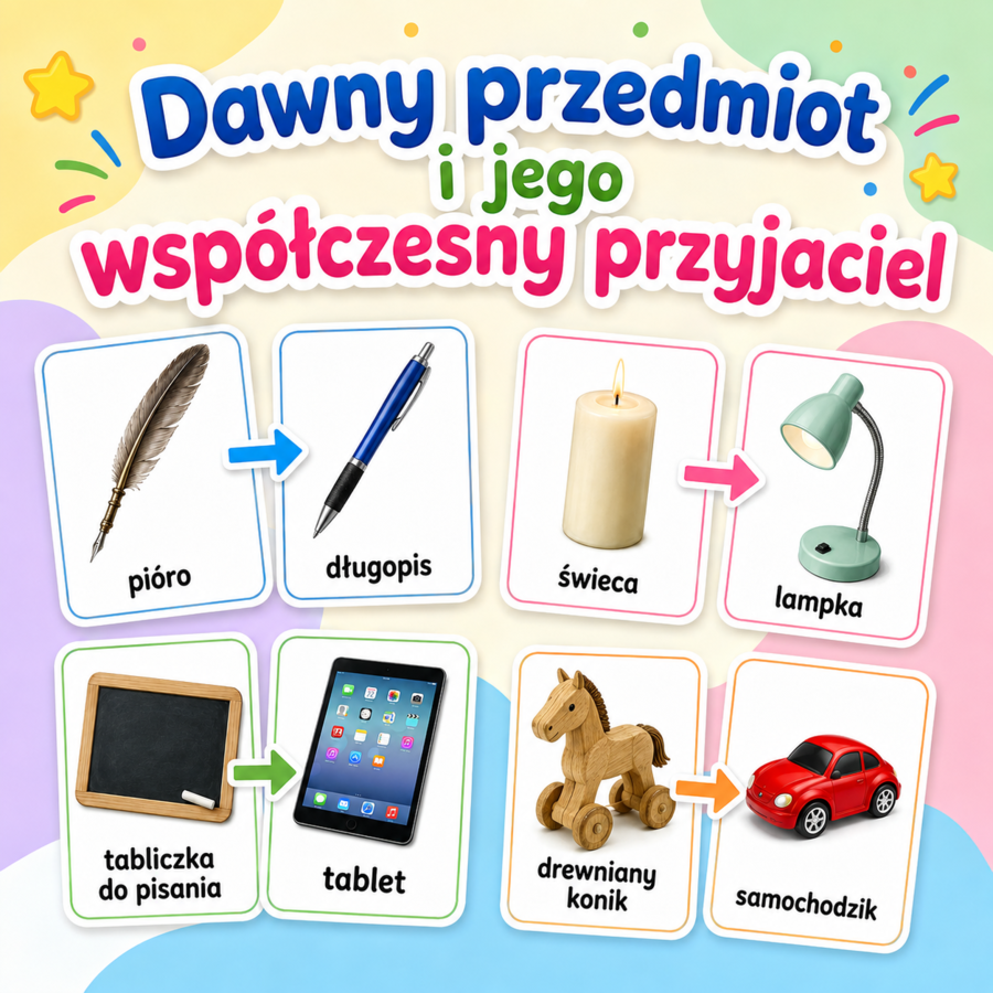 Dawny przedmiot i jego współczesny przyjaciel