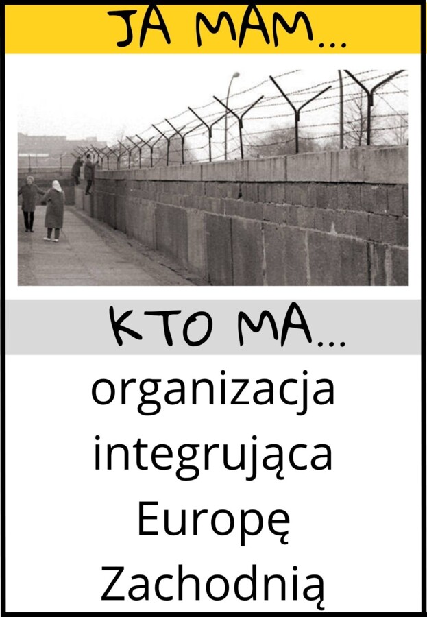 Gra Ja mam, kto ma - Zimna wojna, wersja obrazkowa