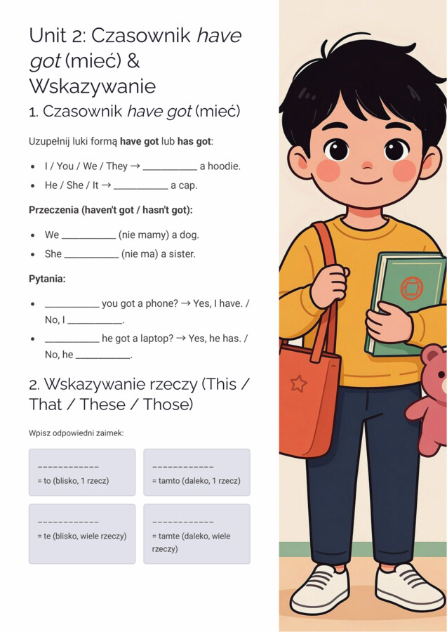 Together 4: Gramatyka bez Sekretów – Karty Powtórzeniowe