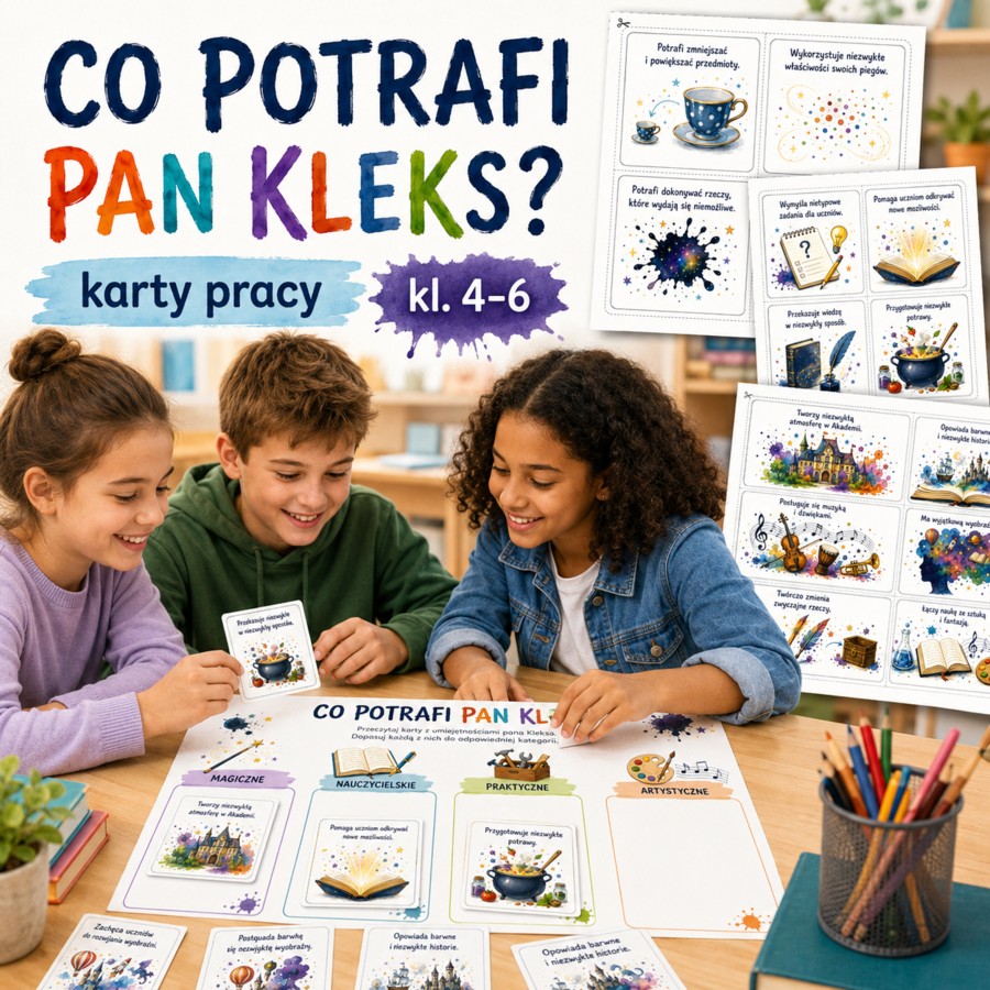 Co potrafi pan Kleks?