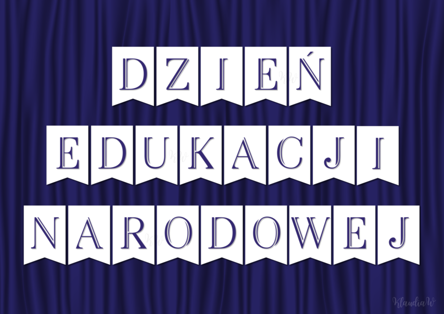 Dzień Edukacji Narodowej - girlanda