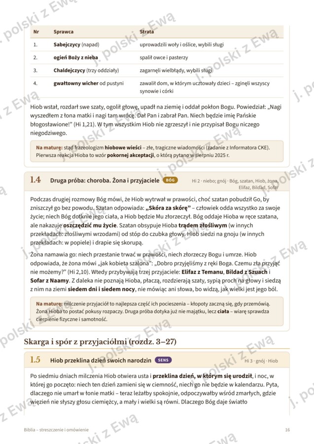 Biblia - kompletne kompendium na maturę
